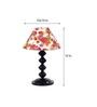 Multicolour Shade Table Lamp With Metal Base