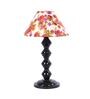 Multicolor Shade Table Lamp With Metal Base