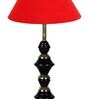 Red Shade Table Lamp With Shade Table Lamp With Iron Base