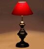 Red Shade Table Lamp With Shade Table Lamp With Iron Base