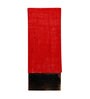 Mabel Red Natural Fiber Shade Table Lamp With Wood Base