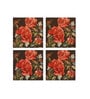 Red Sienna Wall Art Set of 4