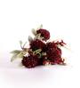 Red Silk Chrysanthemums Silk Bunch Single Stem Flower
