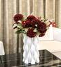 Red Silk Chrysanthemums Silk Bunch Single Stem Flower
