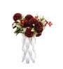 Red Silk Chrysanthemums Silk Bunch Single Stem Flower