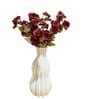 Red Silk Peony Silk Stem Single Stem Flower