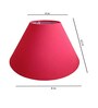Red Small Cone Lampshade