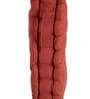 Red Solid Cotton 16x16 Inches Floor Cushion