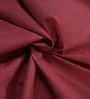 Red Solid 200 TC Cotton King Sized Bed Sheets with 2 Pillow Covers