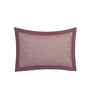Red Solid 300 TC Cotton 2 Pillow Sham Set
