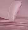 Red Solid 300 TC Cotton Double Bed Sheet with 2 Pillow Covers 24 Collection