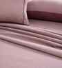 Red Solid 300 TC Cotton King Size Bed Sheet with 2 Pillow Covers 24 Collection
