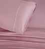 Red Solid 300 TC Cotton King Size Bed Sheet with 2 Pillow Covers 24 Collection