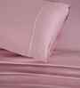 Red Solid 300 TC Cotton Single Bed Sheet with 1 Pillow Cover 24 Collection