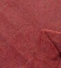 Red Solid 300 TC Polyester Double Bed Cover