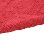 Red Solid MicroFibre 14x10 Inches Antiskid Bath Mats