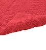 Red Solid MicroFibre 14x10 Inches Antiskid Bath Mats