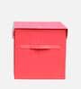 Tomato Fabric Kids Large Storage Box in Red Colour