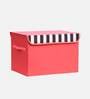 Tomato Fabric Kids Large Storage Box in Red Colour