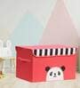 Tomato Fabric Kids Large Storage Box in Red Colour