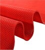Red Solid PVC 2 ft x 8 ft Antiskid Bath Tub Cum Floor Runner
