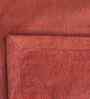 Red Solid TC 325 Cotton Polyester Double Bed Bedcover