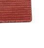 Red Solid Wool and Viscose 4 ft X 22'8 ft Hand Woven Runner