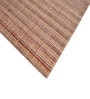 Red Solid Wool and Viscose 6 ft X 9 ft Hand Woven Carpet