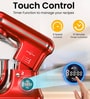 Red Stand Mixer with Stainless Steel & Plastic Bowls