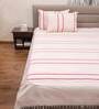 Cotton 200 TC Double Bed Cover with 2 Pillow Covers