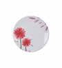 Sunflower 40 Pcs White & Red Melamine Dinnerware Set