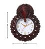 Red Synthetic Plastic Wall Clock