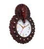 Red Synthetic Plastic Wall Clock