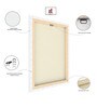Multicolour Synthetic Wood (Set of 3) Art Panels