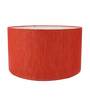 Livorno Red Cotton Fabric Solid Lampshade