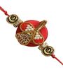 Red Thread & Plastic Rakhi Set