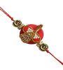 Red Thread & Plastic Rakhi Set