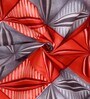 Red Ethnic Motif 186 TC Cotton Double Sized Bedsheet With 2 Pillow Covers