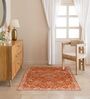 Red Traditional Hand Woven 5 Ft X 3 Ft  Dhurrie