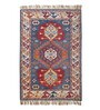 Red Traditional Hand Woven 6 Ft X 4 Ft  Dhurrie