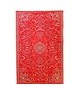 Red Traditional Polyproylene 6 ft x 9 ft Machine Made Picnic Mat