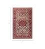 Red Traditional Wool 6 ft x 9 ft Hand Knotted Carpet