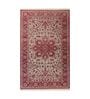 Red Traditional Wool 6 ft x 9 ft Hand Knotted Carpet