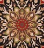 Red Traditional Wool 8 ft x 10 ft Hand Tufted Carpet