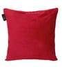 Red Floral Velvet 16 x 16 Inches Cushion Covers (Set of 5)