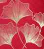 Red Velvet Floral 16X16 Inches Cushion Covers (Pack of 2)