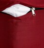 Red Traditional Velvet 16 x 16 Inches Cushion Covers (Set of 5)