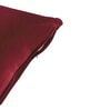 Red Solid Velvet 16 x 16 Inches Cushion Covers (Set of 2)