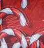 Red Velvet Tradiional 16X16 Inches Cushion Covers (Pack of 2)