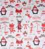 Red Velvet Tradiional 16X16 Inches Cushion Covers (Pack of 2)